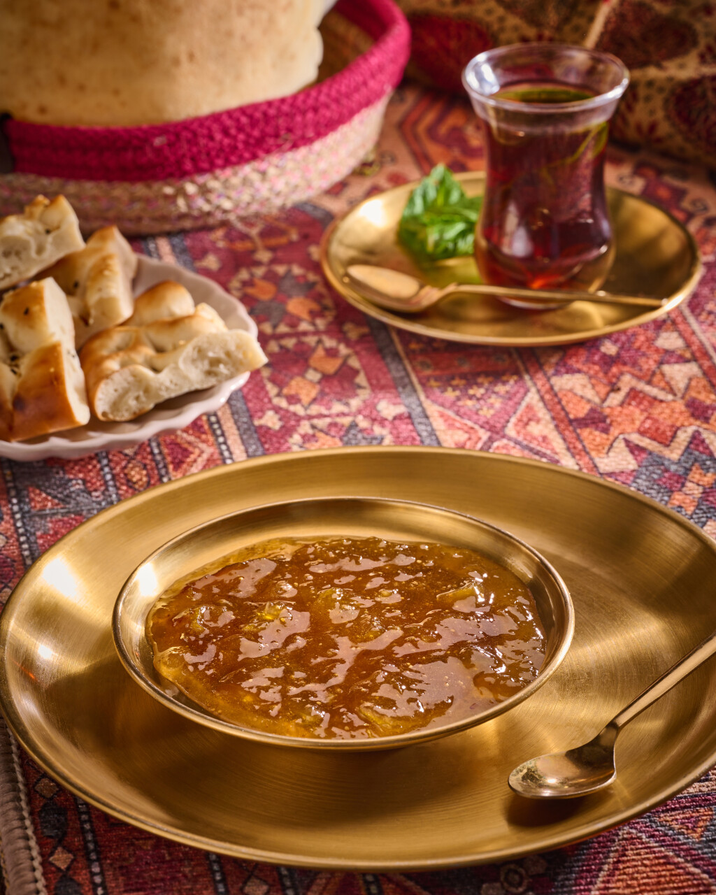 طبق مربى التين